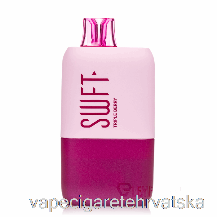 Vape Hrvatska Swft Icon 7500 Smart Display Disposable Triple Berry